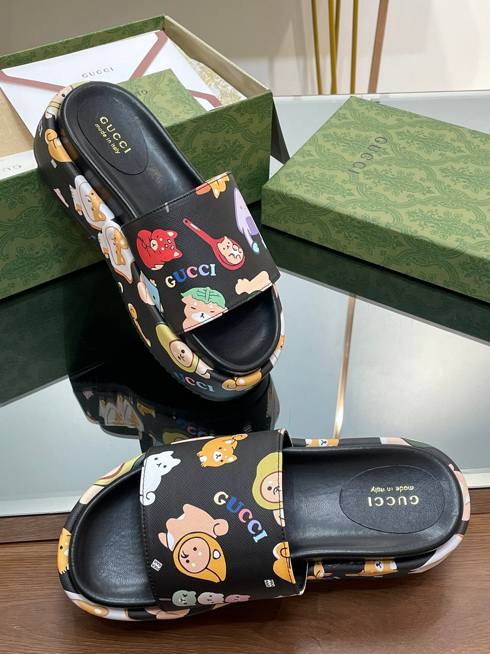 Gucci Platform Slide Sandal