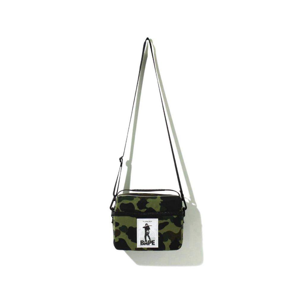 A Bathing Ape Bathing Ape Polyamide Small Square Сумка One Shoulder Handbag Regular зеленый