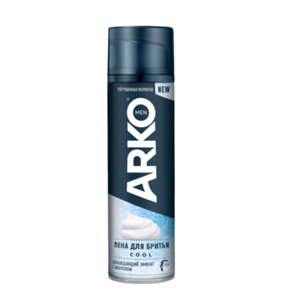 Пена для бритья Arko Men с ментолом 200 мл