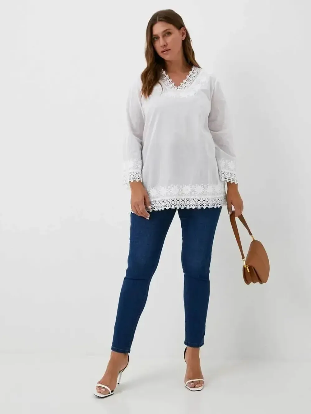 Джеггинсы  больших размеров