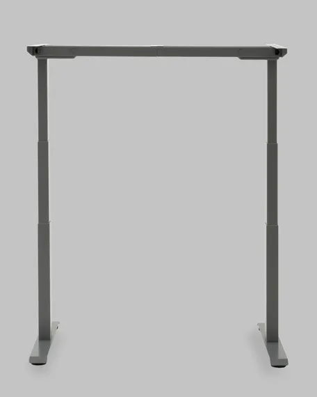 Подстолье для стола с электроприводом и регулировкой высоты, 2 мотора, память 4 уровня высоты, серый