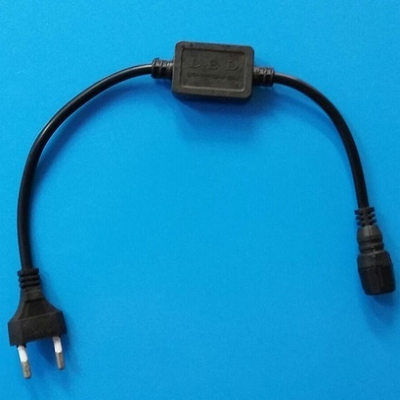 Шнур питания силовой для 2-х проводного дюралайта Ø 13 мм. IP33. Эконом.