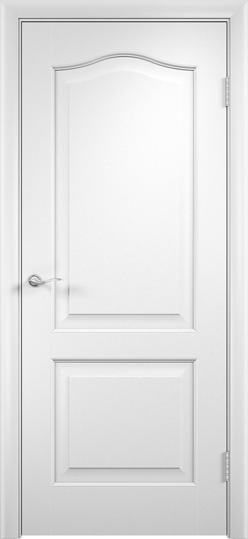 Межкомнатная дверь Тип С-08 / Цвет Белый / Двери Верда
