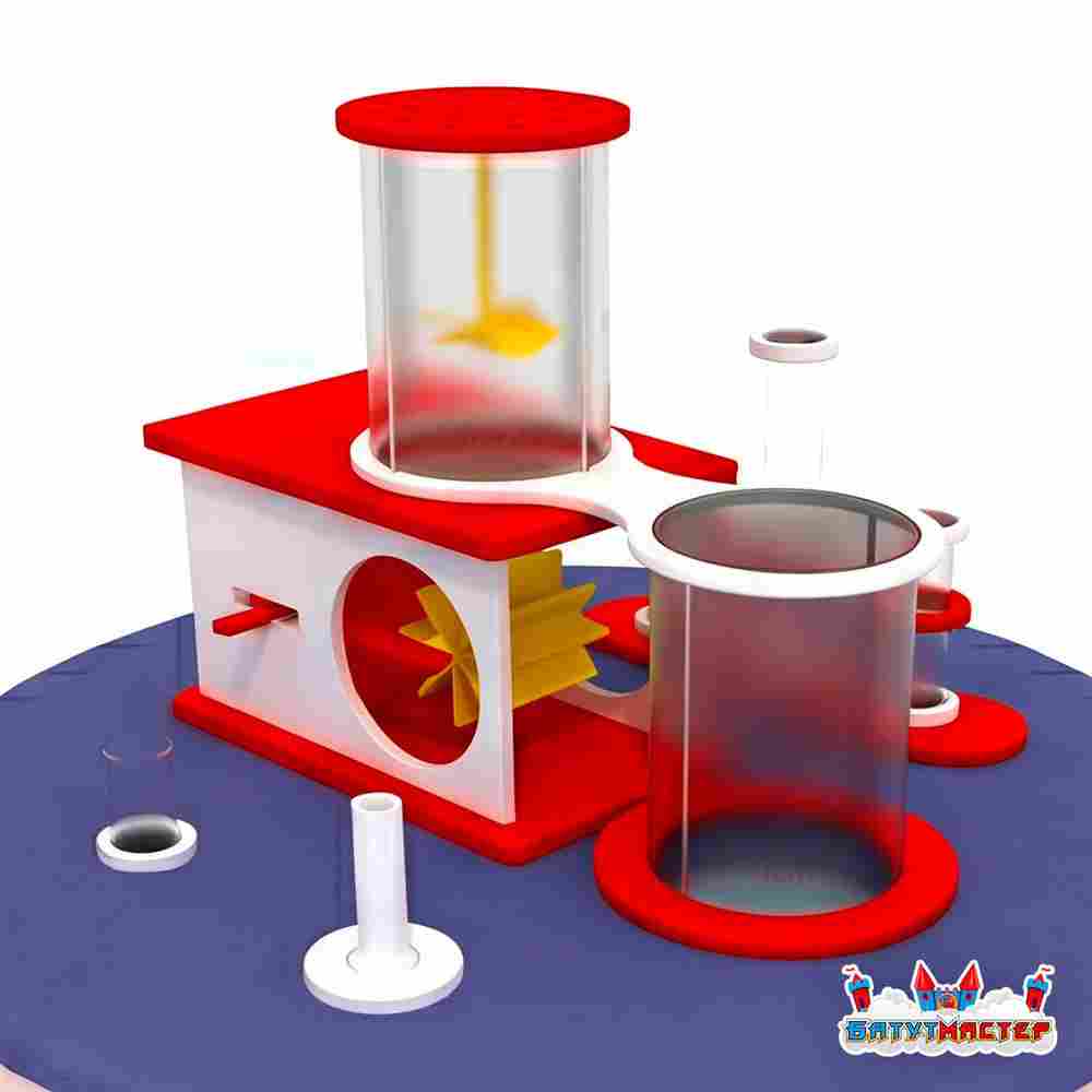 Интерактивный модуль «Вихрь» для бассейна, 80×80×120 см