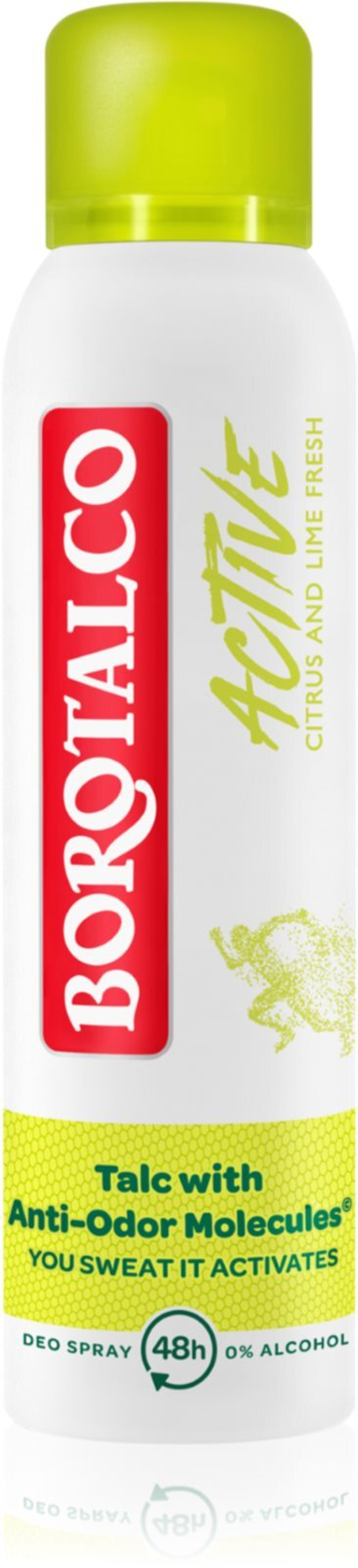 Borotalco Active Citrus & Lime - дезодорант спрей 48 часов /   150  ml  / GTIN 8002410043587