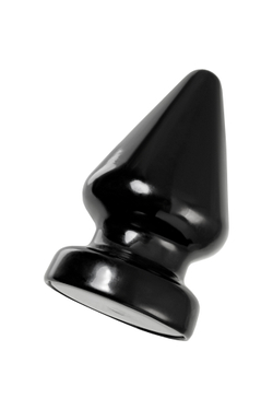 Анальная втулка TOYFA POPO Pleasure Draco β, PVC, черная, 21 см, Ø 11,5 см