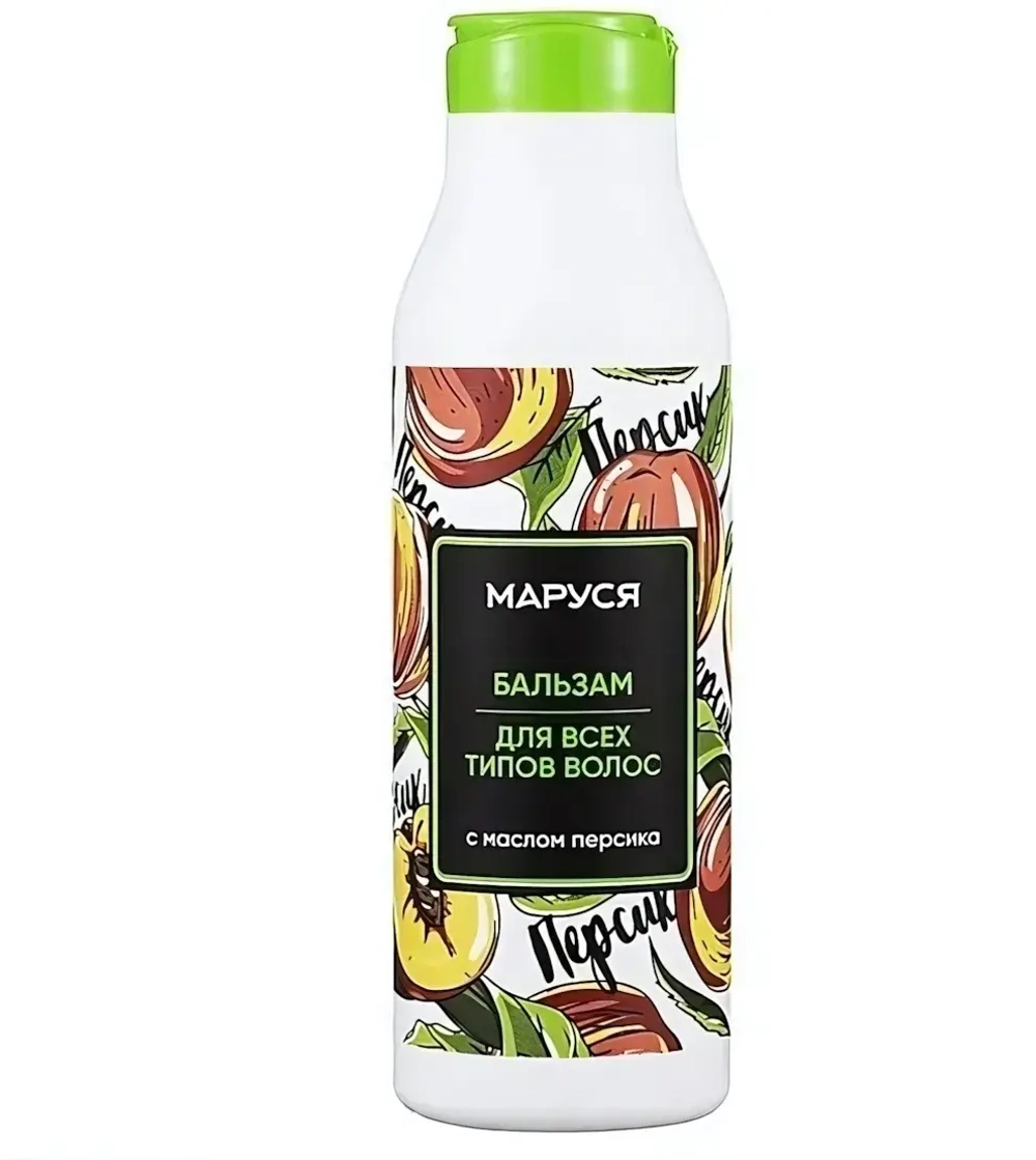 Бальзам для волос МАРУСЯ Персик для всех типов волос 400мл