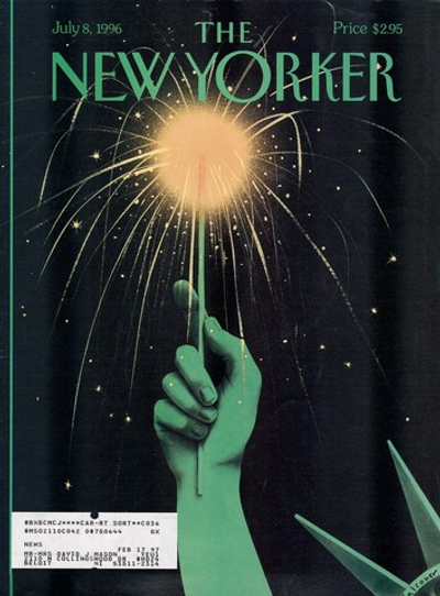 Журнал The New Yorker 08-07-1996, обложка