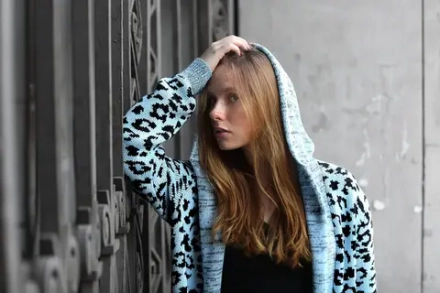 Кардиган с капюшоном