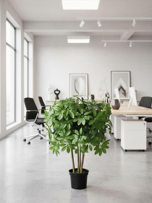 Шеффлера искусственная 80см в кашпо