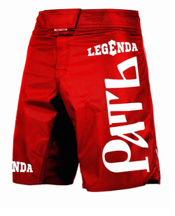 Шорты спортивные ММА Legenda Рать, красные