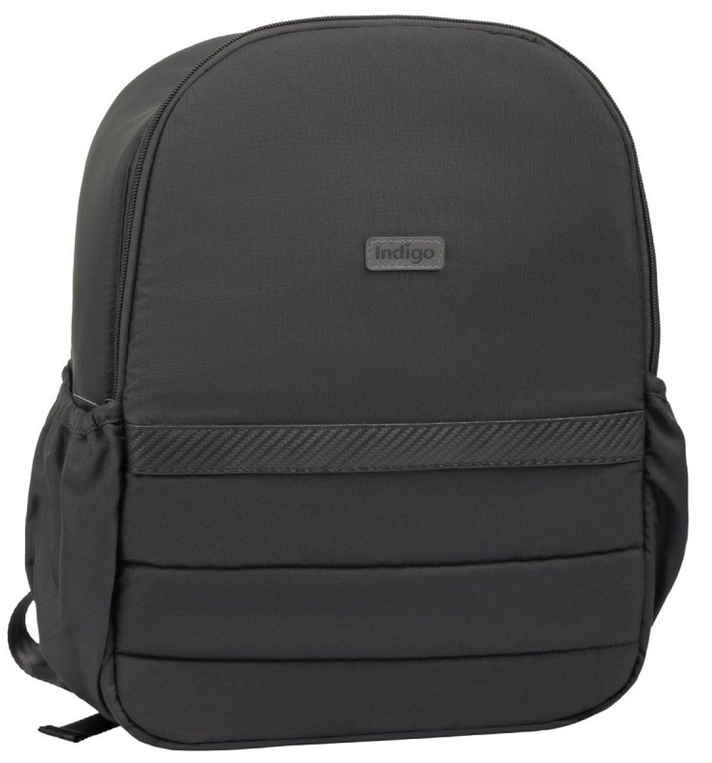 Детская прогулочная коляска Indigo Epica XL Air с сумкой 2025 черный