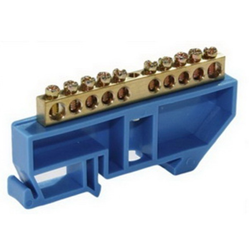 Шина N (ноль) на DIN-изол ШНИ-6х9-10-Д-С IEK YNN10-69-10D-K07