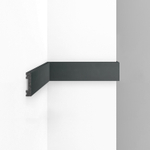 Плинтус Decomaster D162 D162-112 ДМ Молдинг гладкий