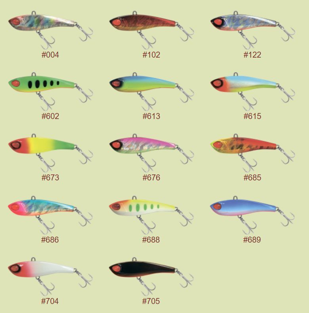 Воблер для рыбалки Wasabi Vib 85S #609