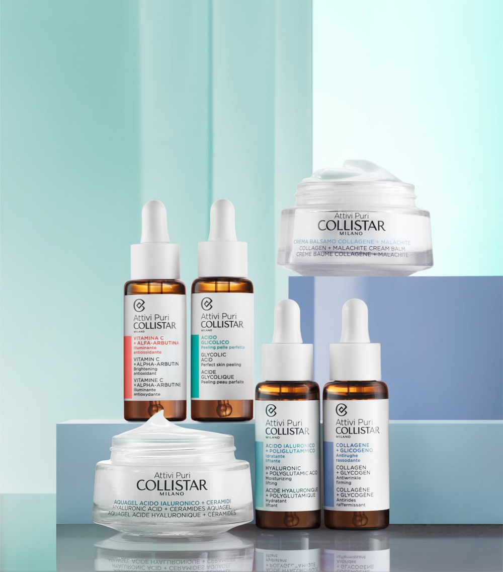 Collistar Attivi Puri Collagen Malachite Cream Balm - увлажняющий крем против старения кожи с коллагеном /   50  ml  / GTIN 8015150218788
