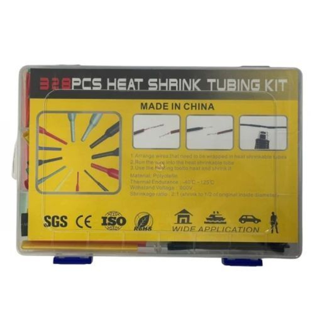 Набор термоусадочных трубок (328 штук)