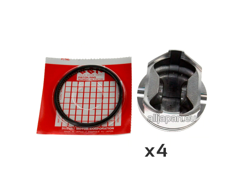 12100-92J10-050 PISTON W/RINGS ASSY, OS 0.5 (KIT of 4 pcs)