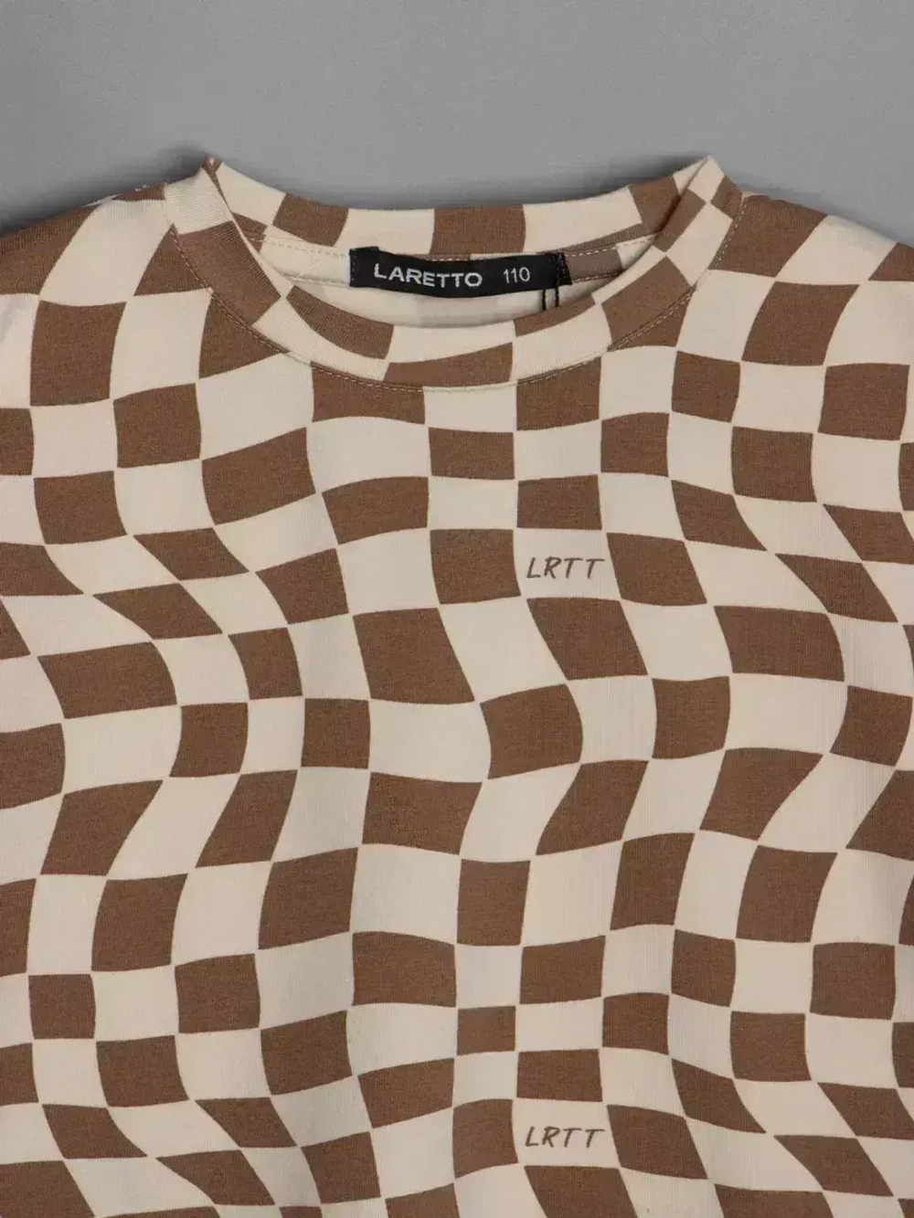 Костюм для девочки летний в клетку