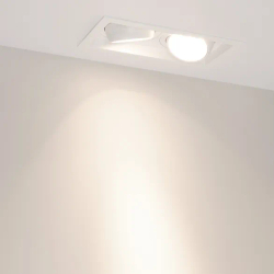 Светильник MS-VORTEX-BUILT-S250x140-2x30W Day4000 (WH-WH, 17 deg, 230V) (Arlight, IP20 Металл, 5 лет) 057765