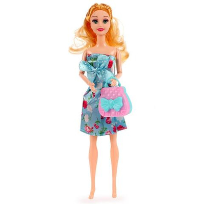 Кукла тип Модель на шарнирах с аксесс. 32см, коробка 2123B