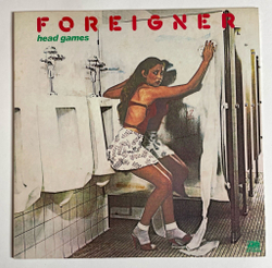 Винтажная виниловая пластинка LP Foreigner Head Games (Japan 1979) (No Obi)