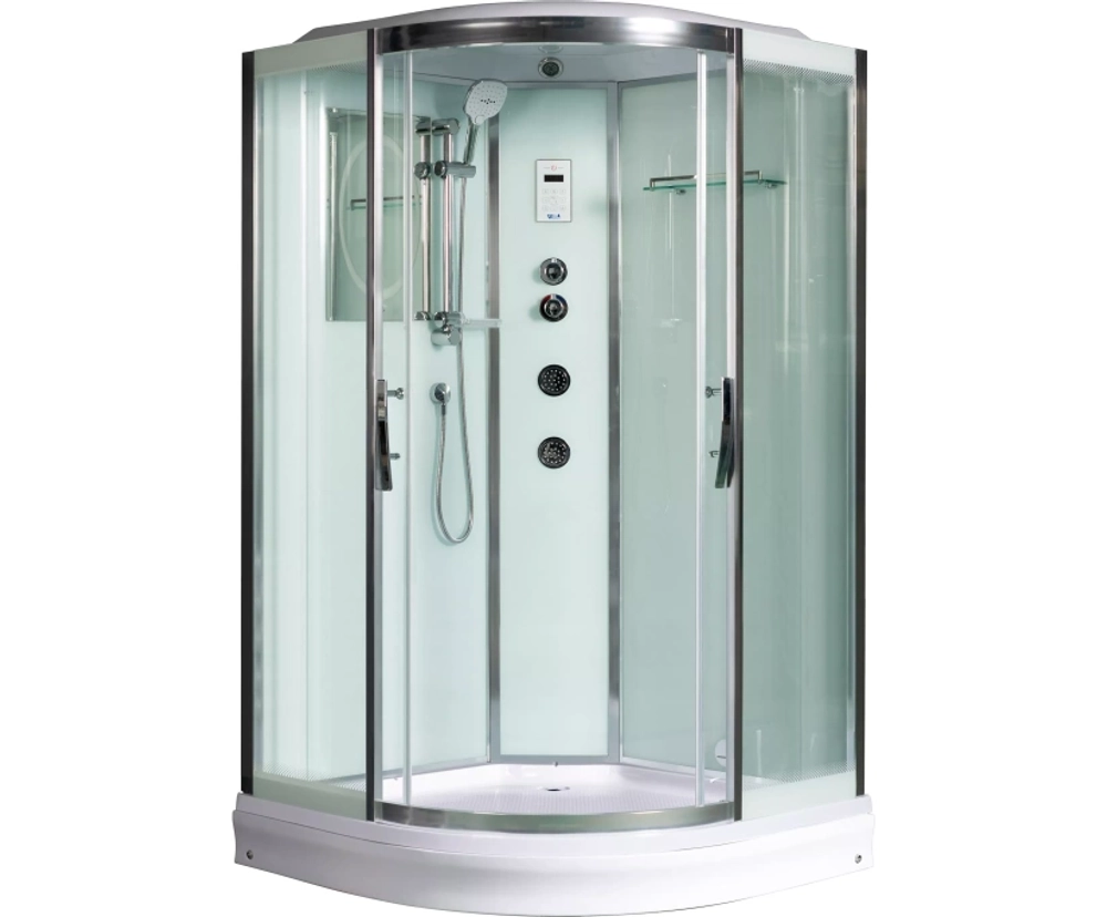 Душевая кабина WeltWasser (ВельтВассер) Emmer 12015, с низким поддоном, 120x120x217