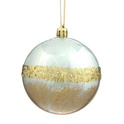 GAEM Набор из 12шт Украшение новогоднее Шар "Золотое кольцо Сатурна", D8 см L35 W26 H9 см D8 см