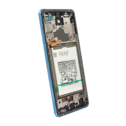 Samsung Galaxy A72 (SM-A725F) / (SM-A726B) - Дисплейный модуль в сборе (в рамке) + Аккумулятор (АСЦ)