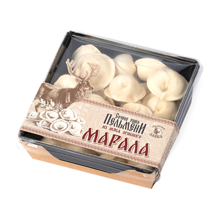 Пельмени «Сочное ушко» из мяса огненного марала