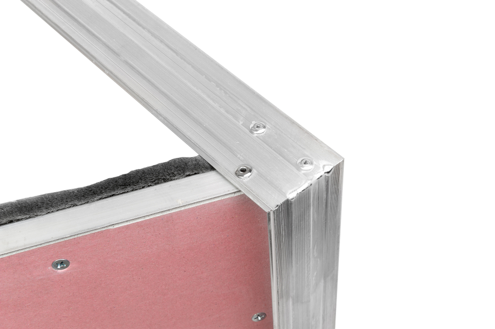 Усиленный противопожарный люк под покраску Визионер РУБЕЖ ПРО 500х800 мм