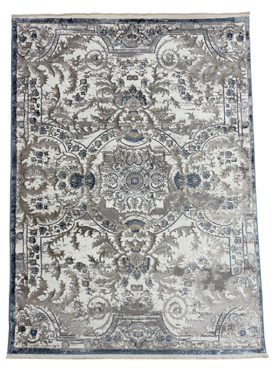 Ковер Sahara 00765A D.Blue FDY/Cream HB Прямоугольник