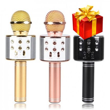Подарок - Караоке Микрофон WS-858