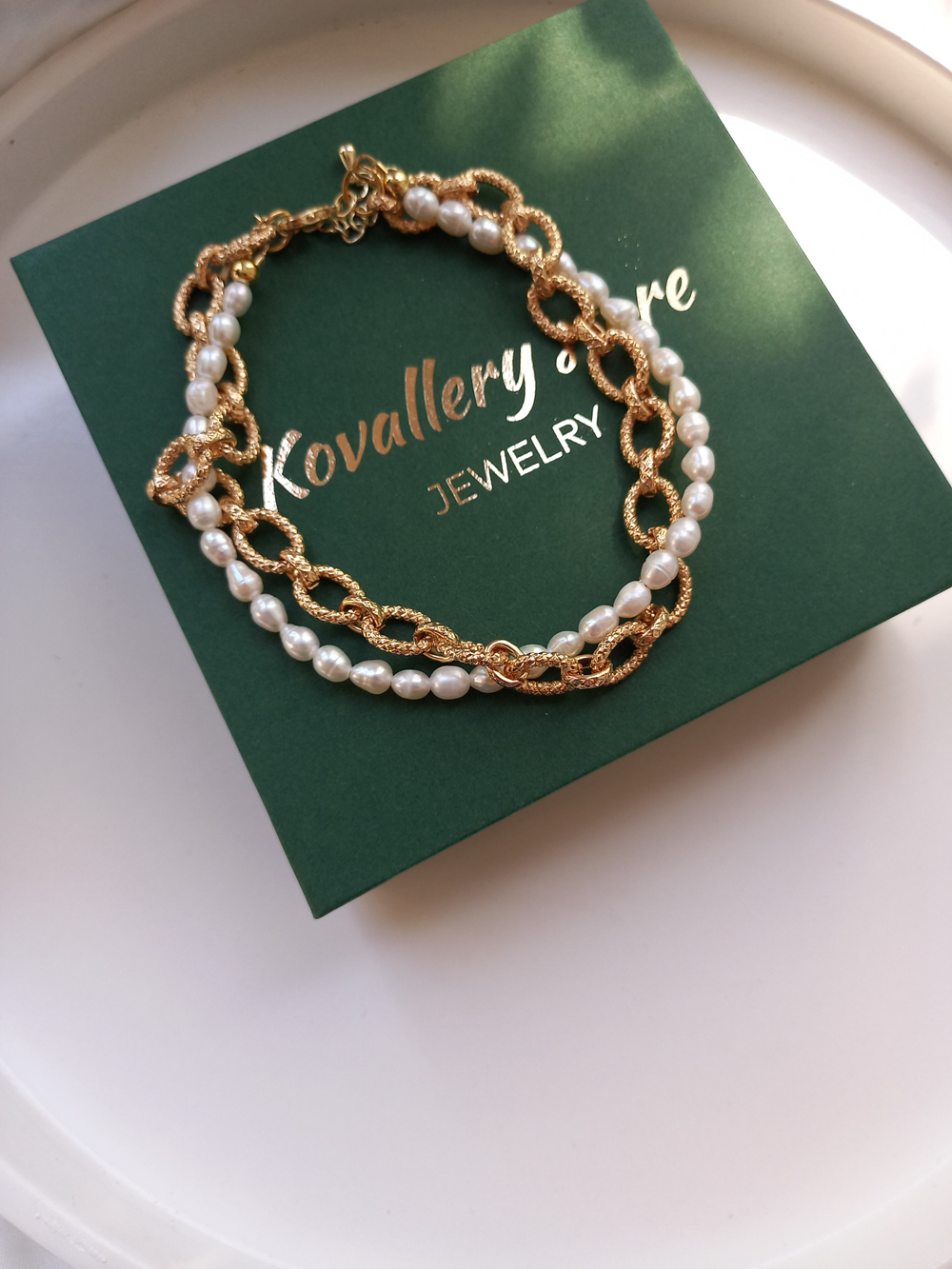 Двойной браслет "Элегантность"