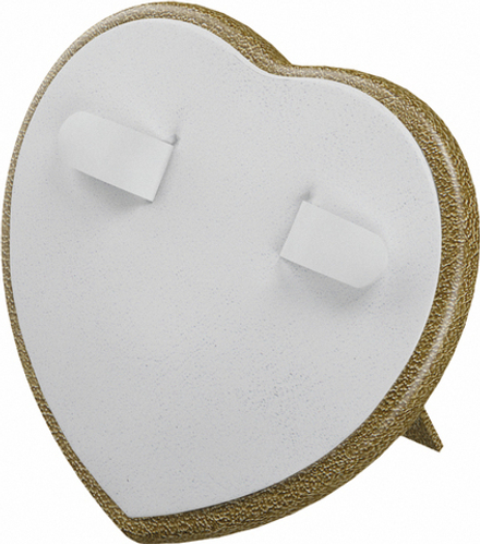 Подставка для серег/сердечко/2 язычка/накладка/ножка