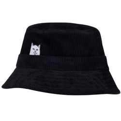 Панама Rip N Dip Lord Nermal Corduroy Bucket Hat Black
