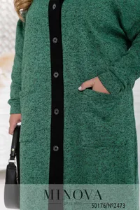 Кардиган 2473-зеленый Minova