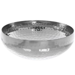 Салатник из нержавеющей стали 2,9л 24см, декоративный узор