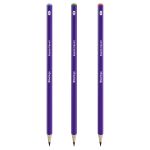 Набор карандашей чернографитных 3шт. H, HB, B, Berlingo Sketch Pencil, картон.уп.