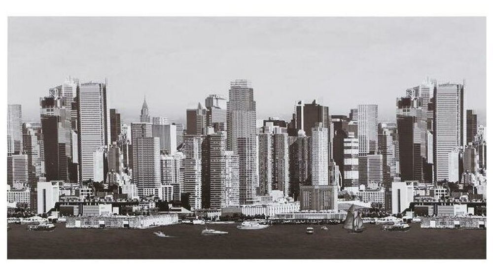 ПАНЕЛЬ ИНТЕРЬЕРНАЯ ПВХ (ФАРТУК) МЕГАПОЛИС 3000Х600Х1,3ММ