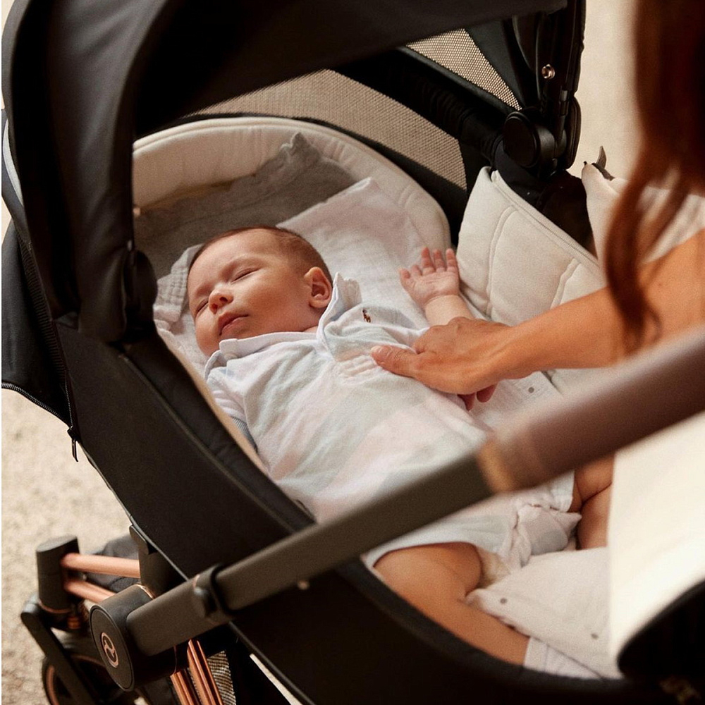 Спальный блок для коляски Cybex Priam IV Rebellious Luxury Denim Blue