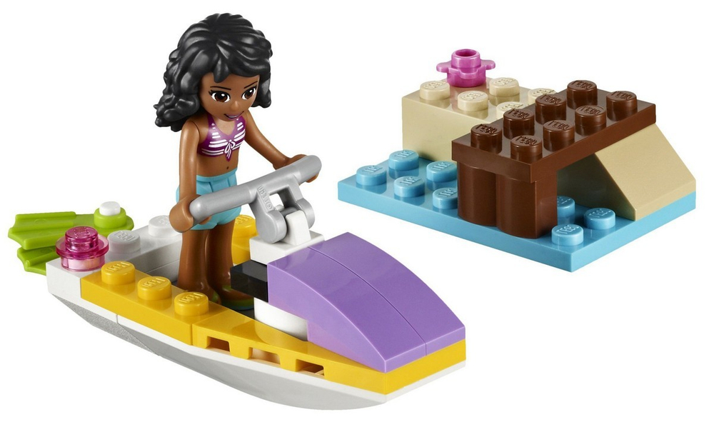 LEGO Friends: Водный мотоцикл Эммы 41000 — Water Scooter Fun — Лего Друзья Продружки Френдз