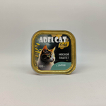Мясной паштет с рыбой, 100г консервы для кошек AdelCat