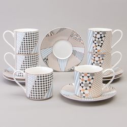 ЧАЙНЫЙ НАБОР LEFARD "TOP STYLE"НА 6 ПЕР. 12 ПР. 250 МЛ