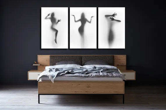 Модульная картина "Игра теней"