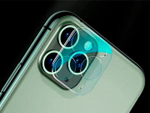 Защитное стекло линзы камеры для iPhone 13 Pro/13 Pro Max (комплект 3 шт.) Голубой