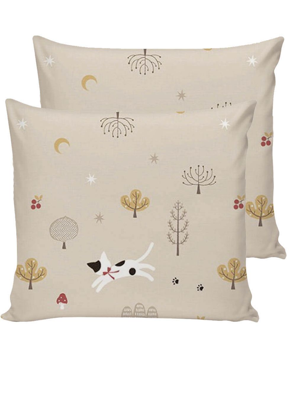 Наволочка комплект 2шт полисатин Simple House "Sitting" 70x70 см