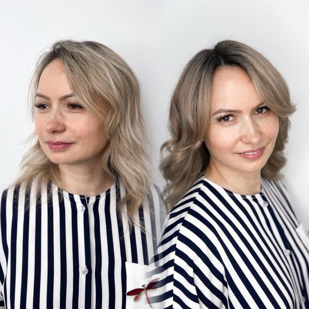 Сложное окрашивание