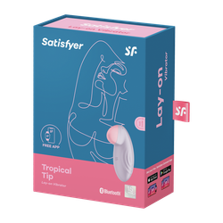 Вибромассажёр Satisfyer Tropical Tip, лиловый