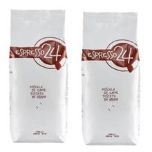 Кофе в зернах Gimoka Espresso 24, 1 кг, 2 шт
